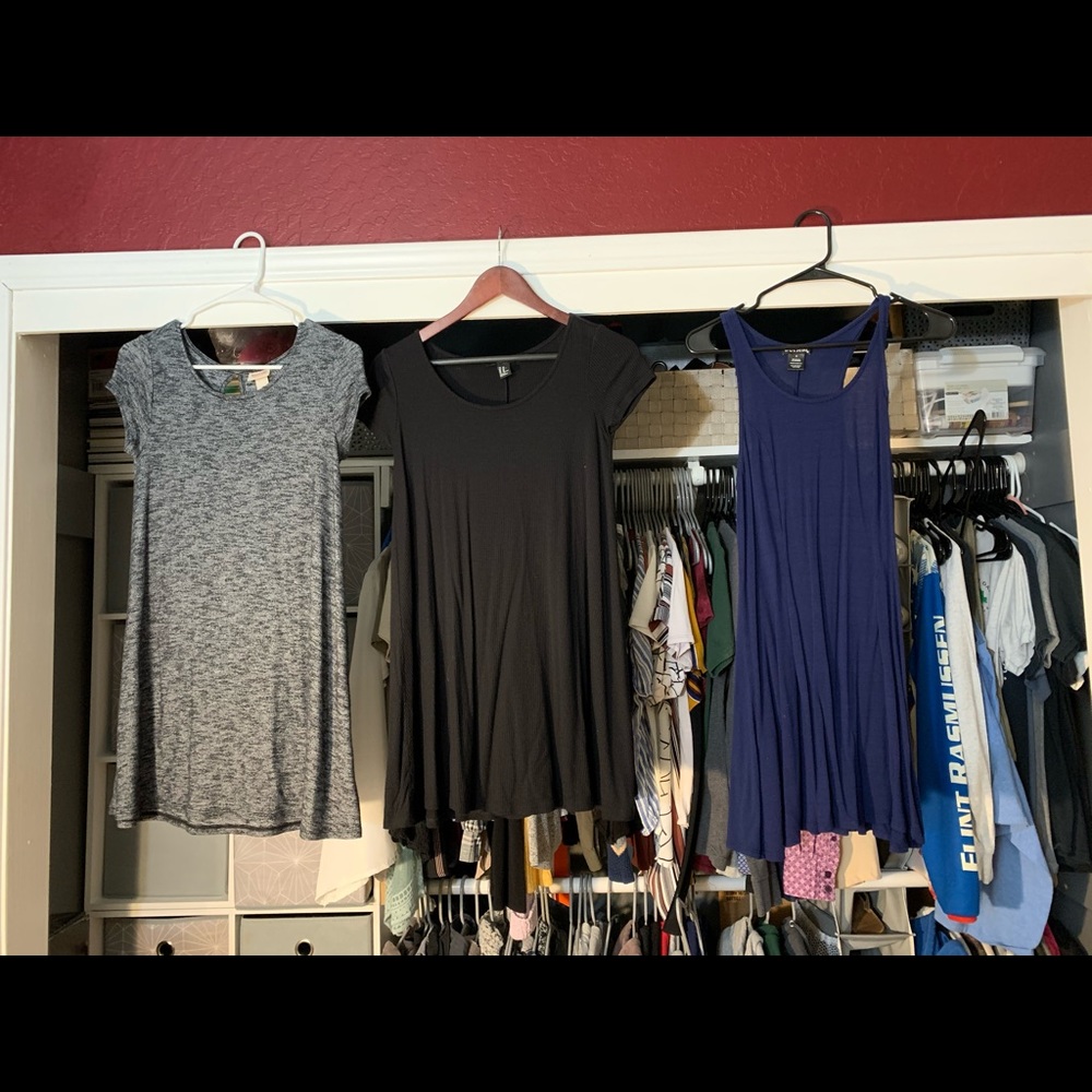 3 dresses!